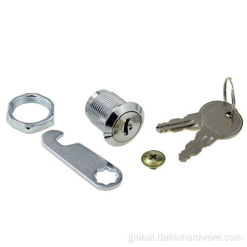 Zinc Alloy Cabinet Lock Cylinder ATM lock 19 mm zinc alloy cam lock Manufactory